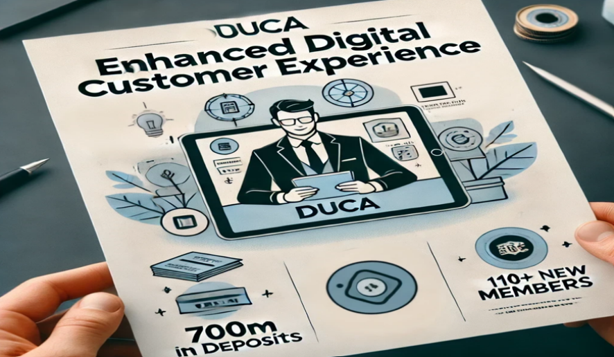 DUCA re-established their brand & increased deposits through an enhanced digital customer experience